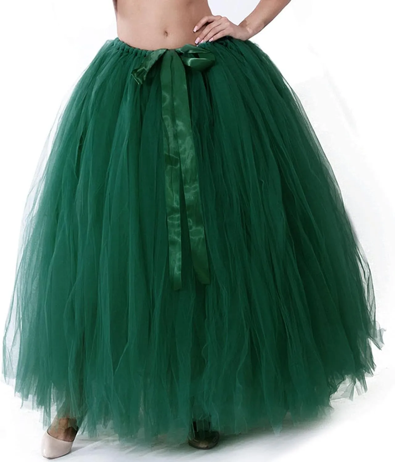 Adult Tutus Skirt for Women Women Fashion Skirts Tulle Tutu Long Skirt Tulle High Waist Skirt Wedding Midi