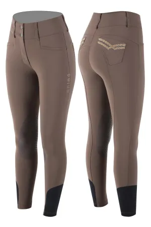 Animo Nylan Full Grip Breeches Navy
