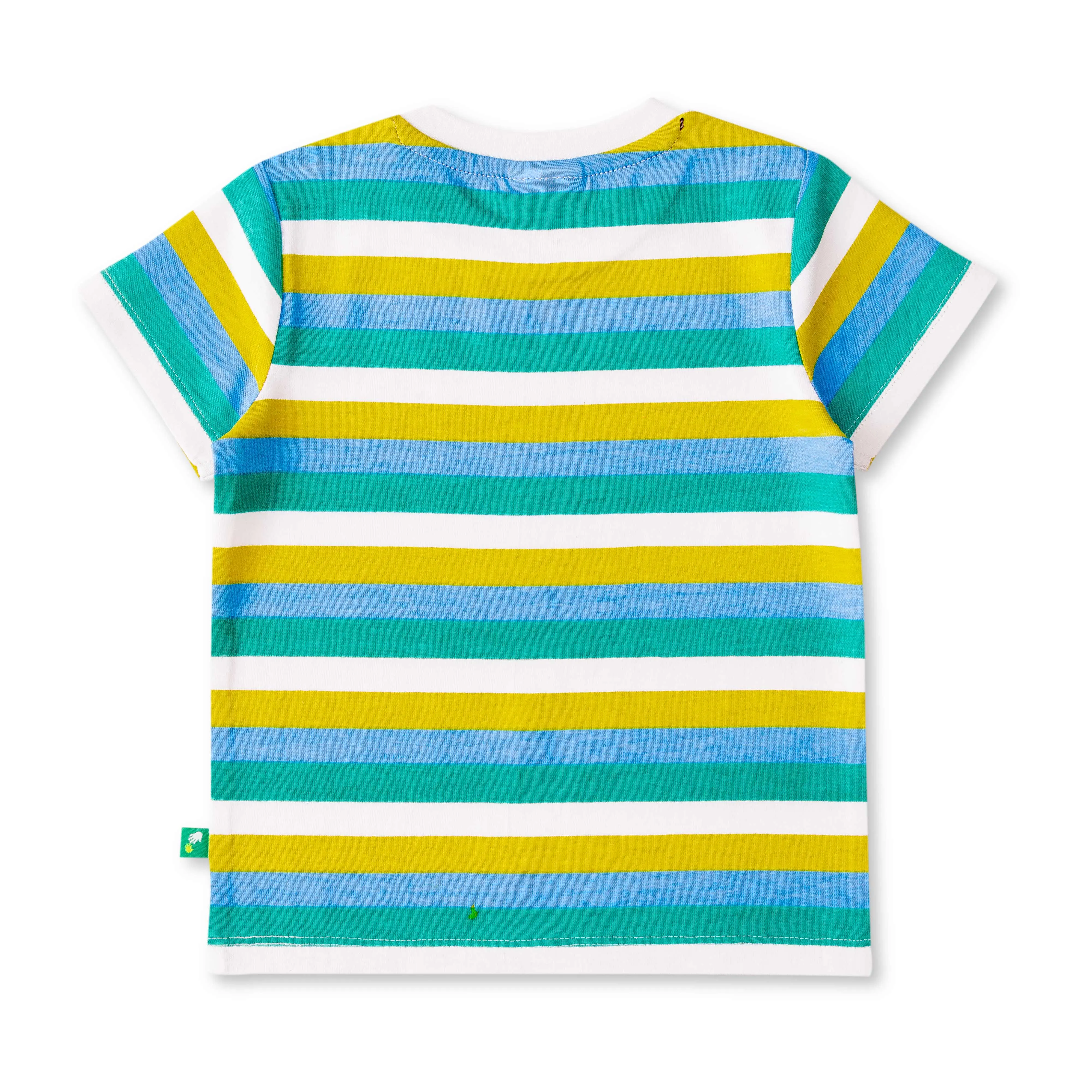 Baby Boys Striped & Summer Vibs Printed T Shirt
