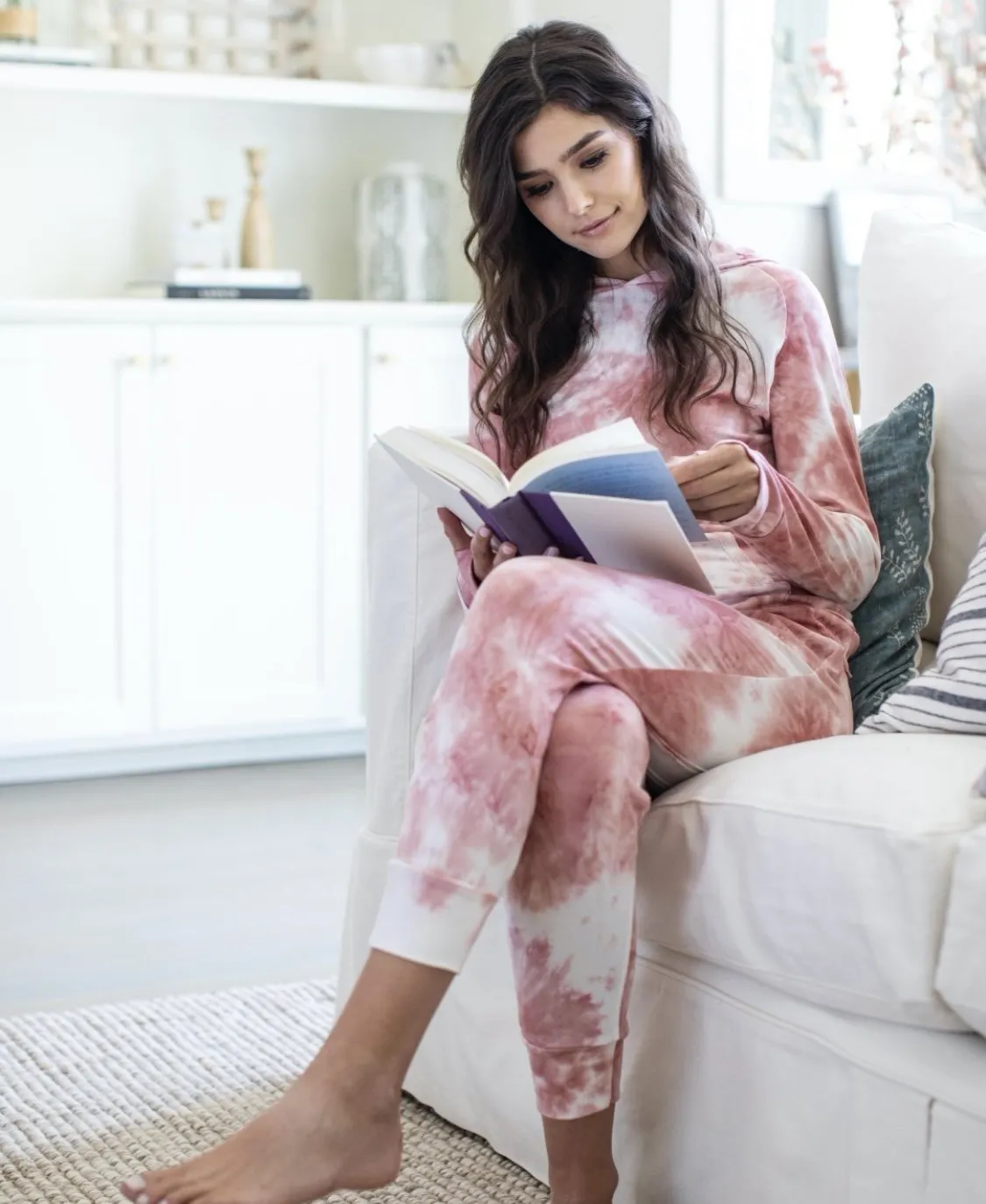 Blush Tie Dye Hoodie