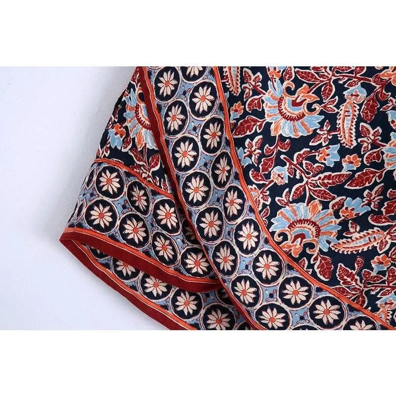 BOHO STYLE KNOT MINI SKIRT