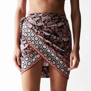 BOHO STYLE KNOT MINI SKIRT