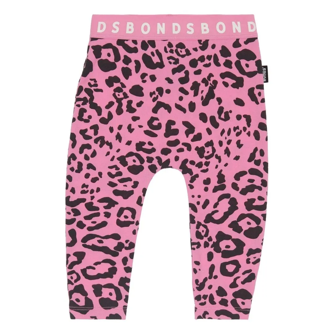 BONDS - Lets Get Loud Pink Stretchy Leggings