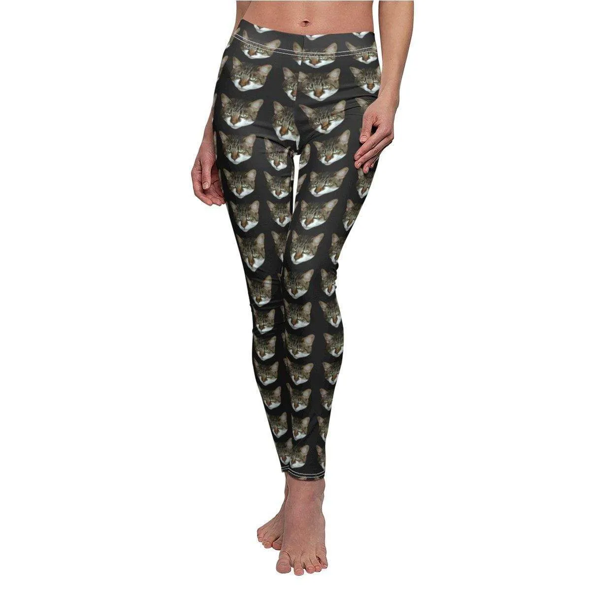 Cat Head Custom Leggings