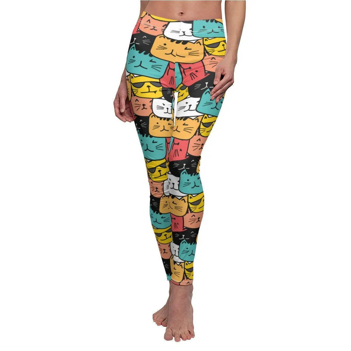 Colorful Cats Leggings