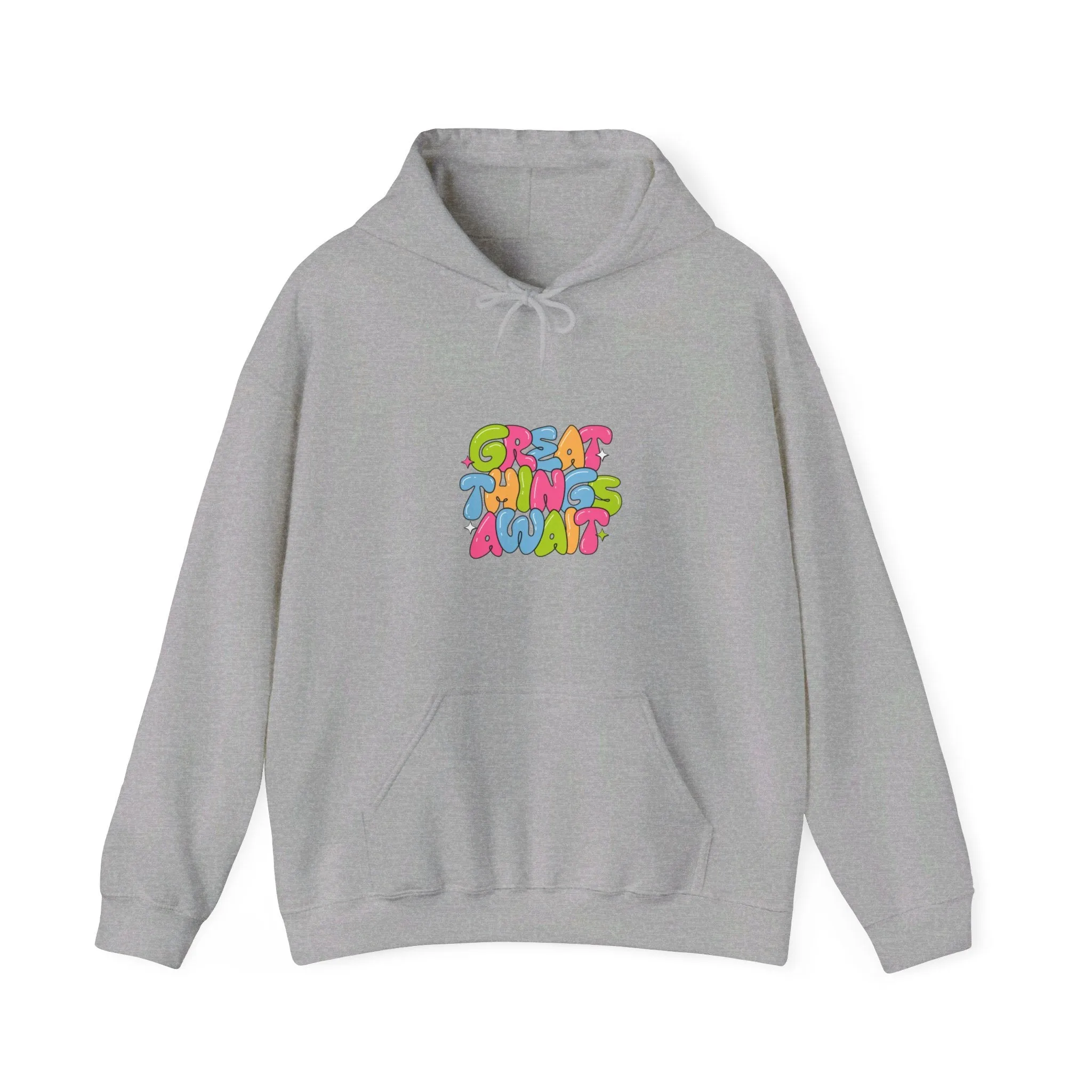Cozy Optimism: Kay Chimba Great Things Await Hoodie