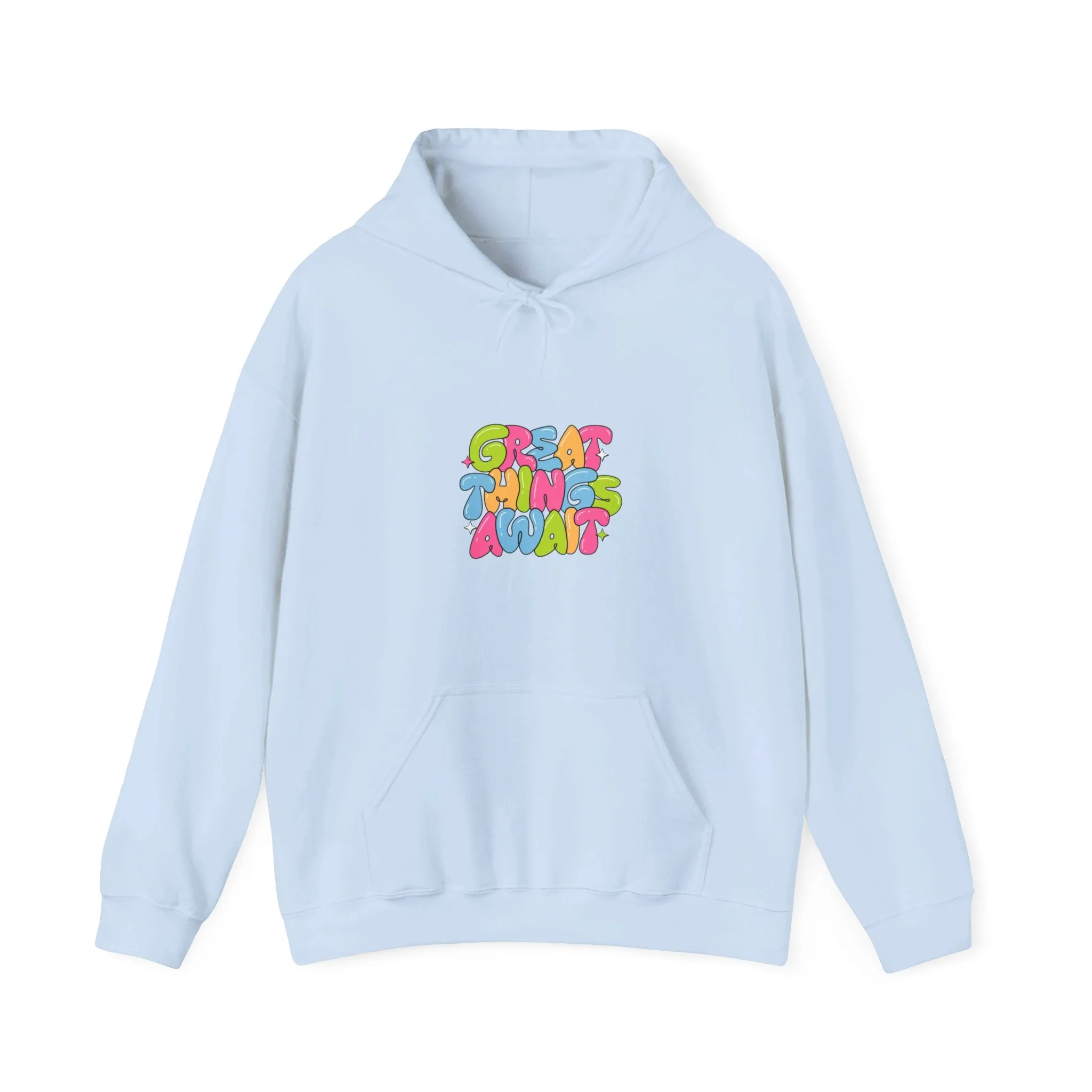 Cozy Optimism: Kay Chimba Great Things Await Hoodie