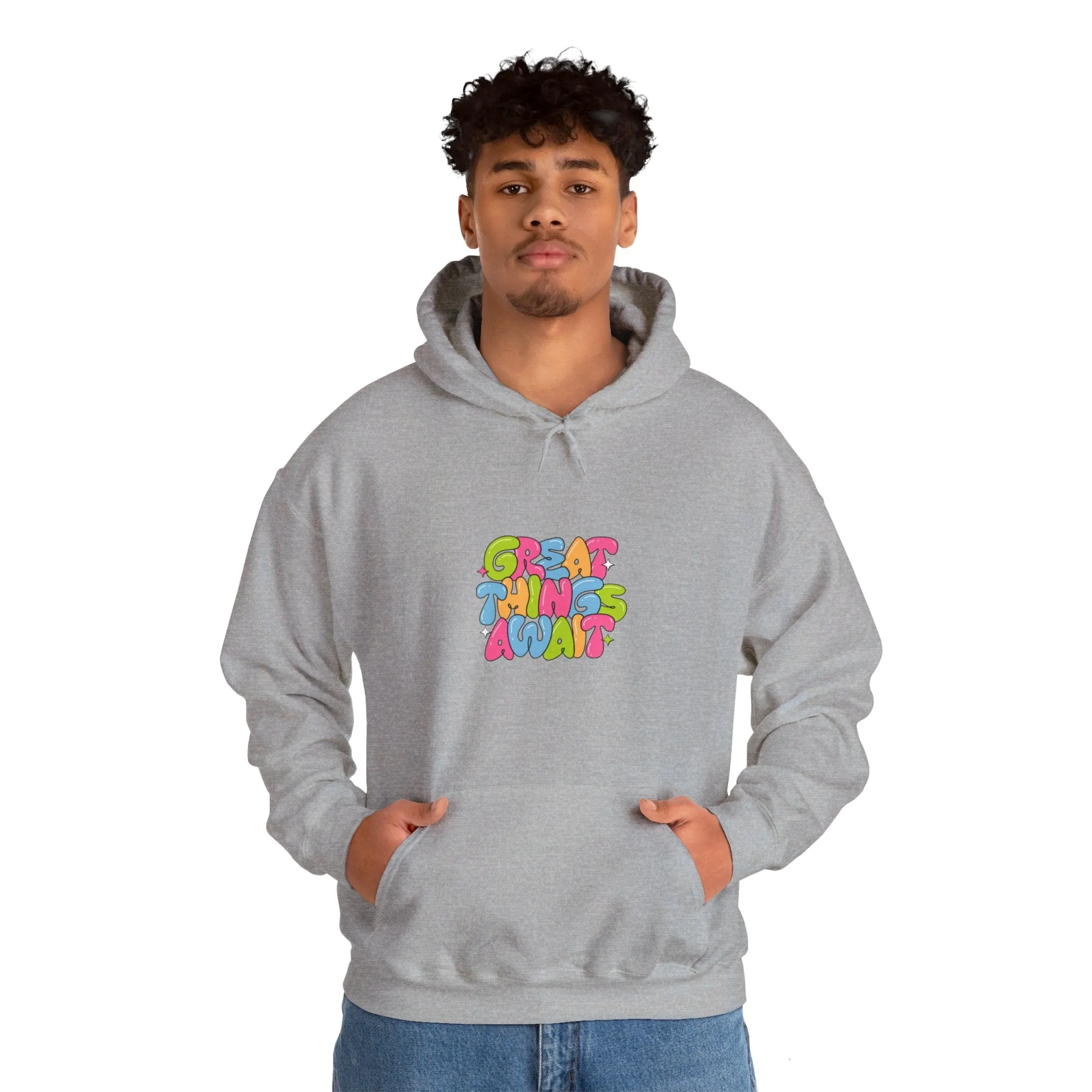 Cozy Optimism: Kay Chimba Great Things Await Hoodie