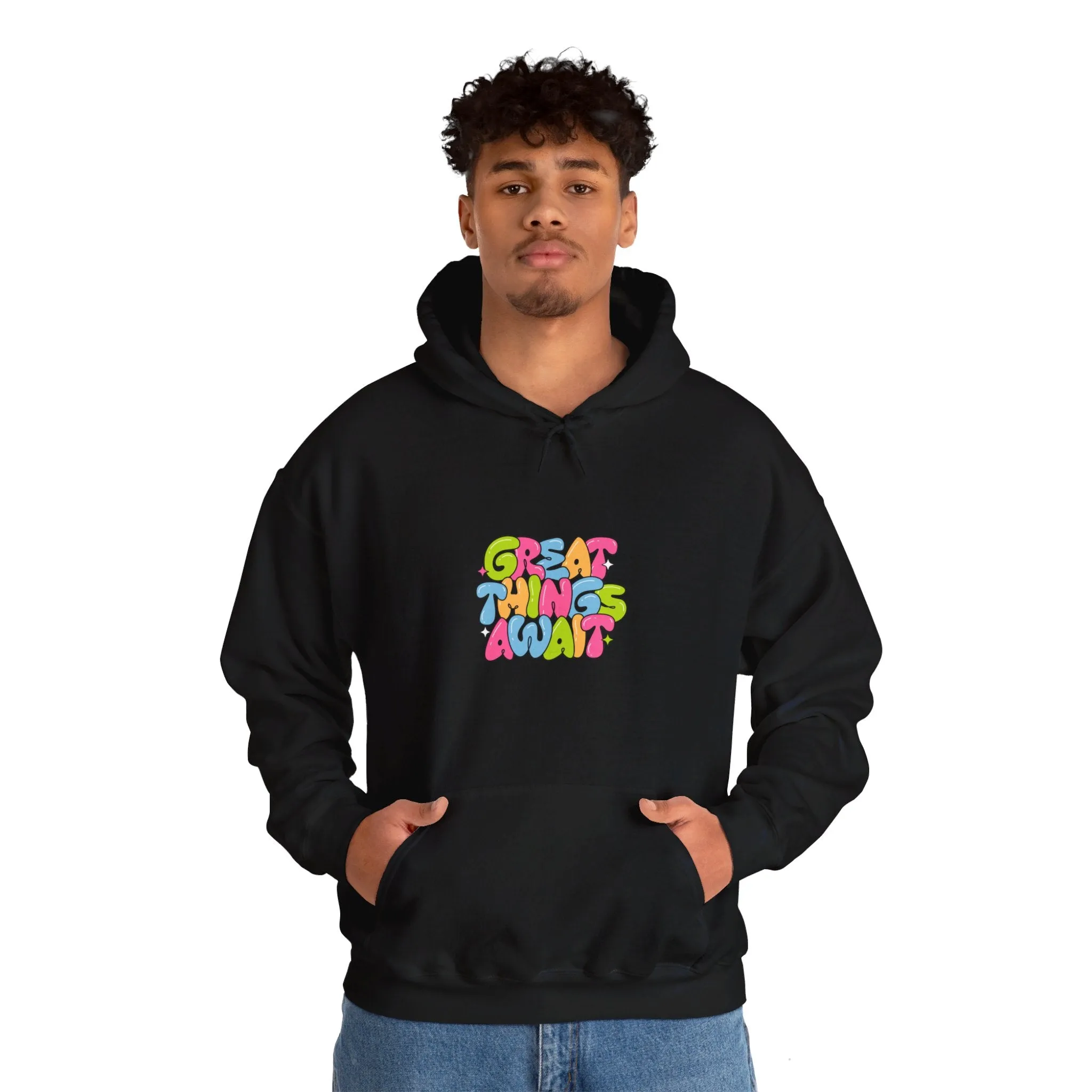 Cozy Optimism: Kay Chimba Great Things Await Hoodie
