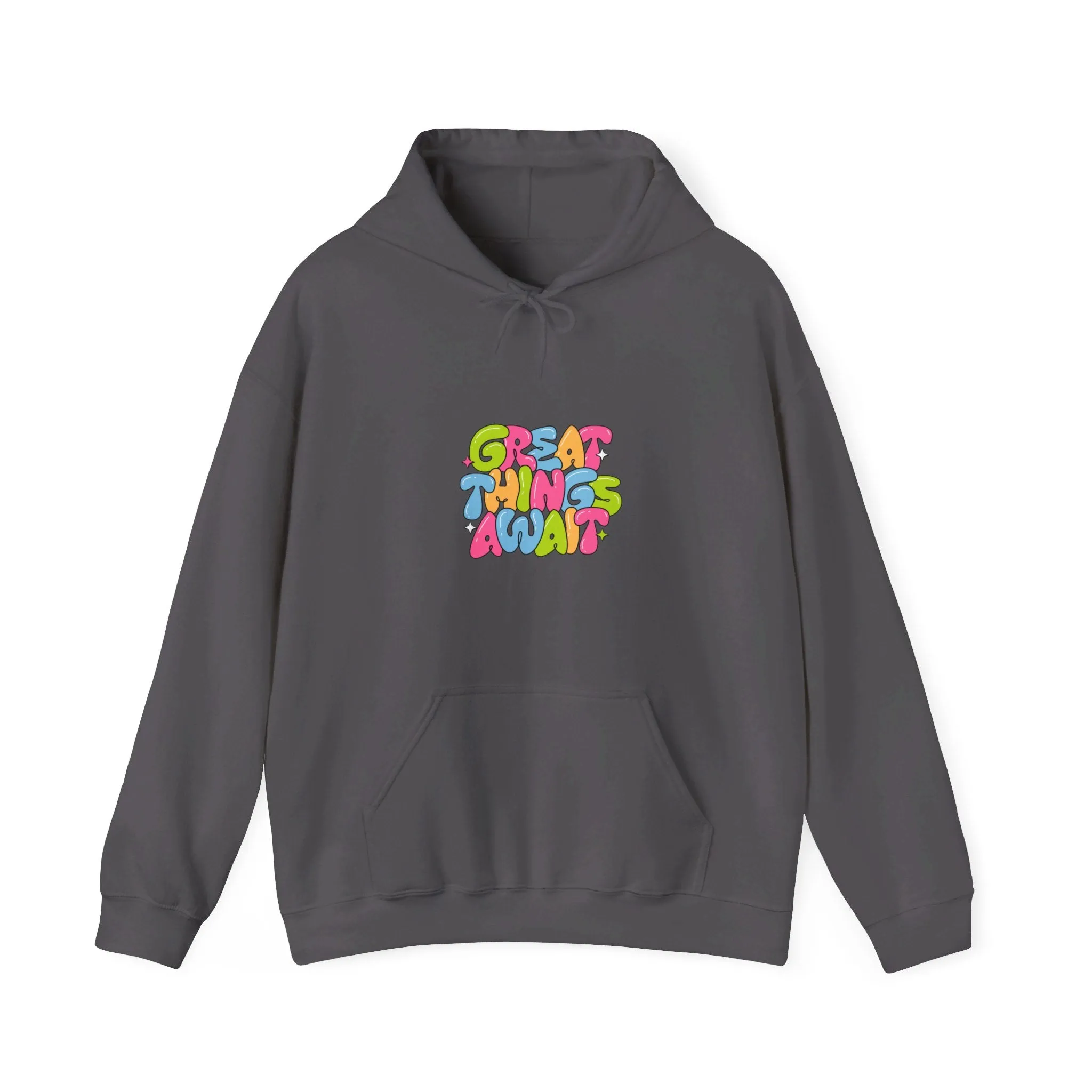 Cozy Optimism: Kay Chimba Great Things Await Hoodie