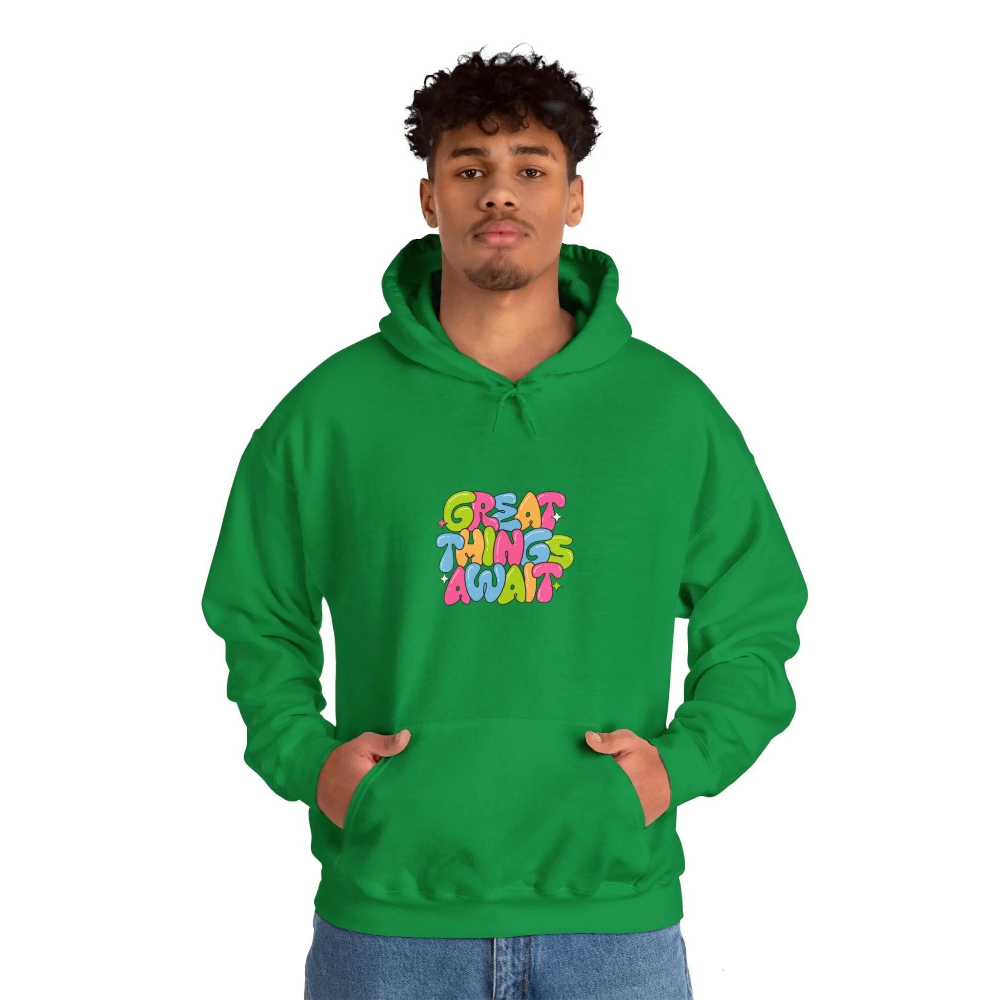 Cozy Optimism: Kay Chimba Great Things Await Hoodie