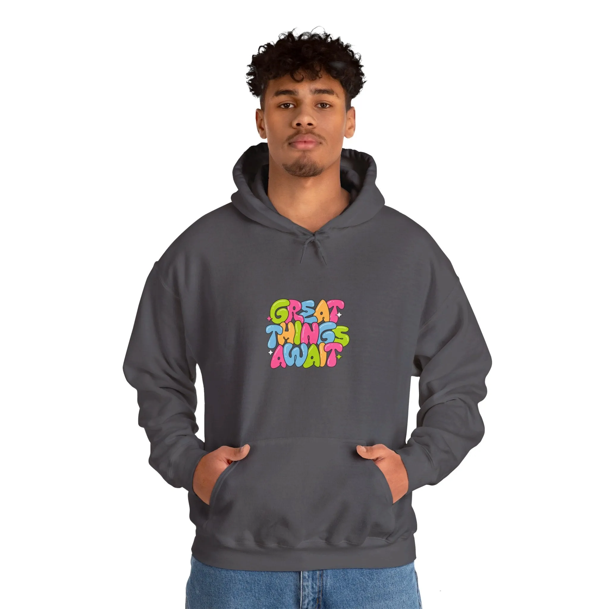Cozy Optimism: Kay Chimba Great Things Await Hoodie