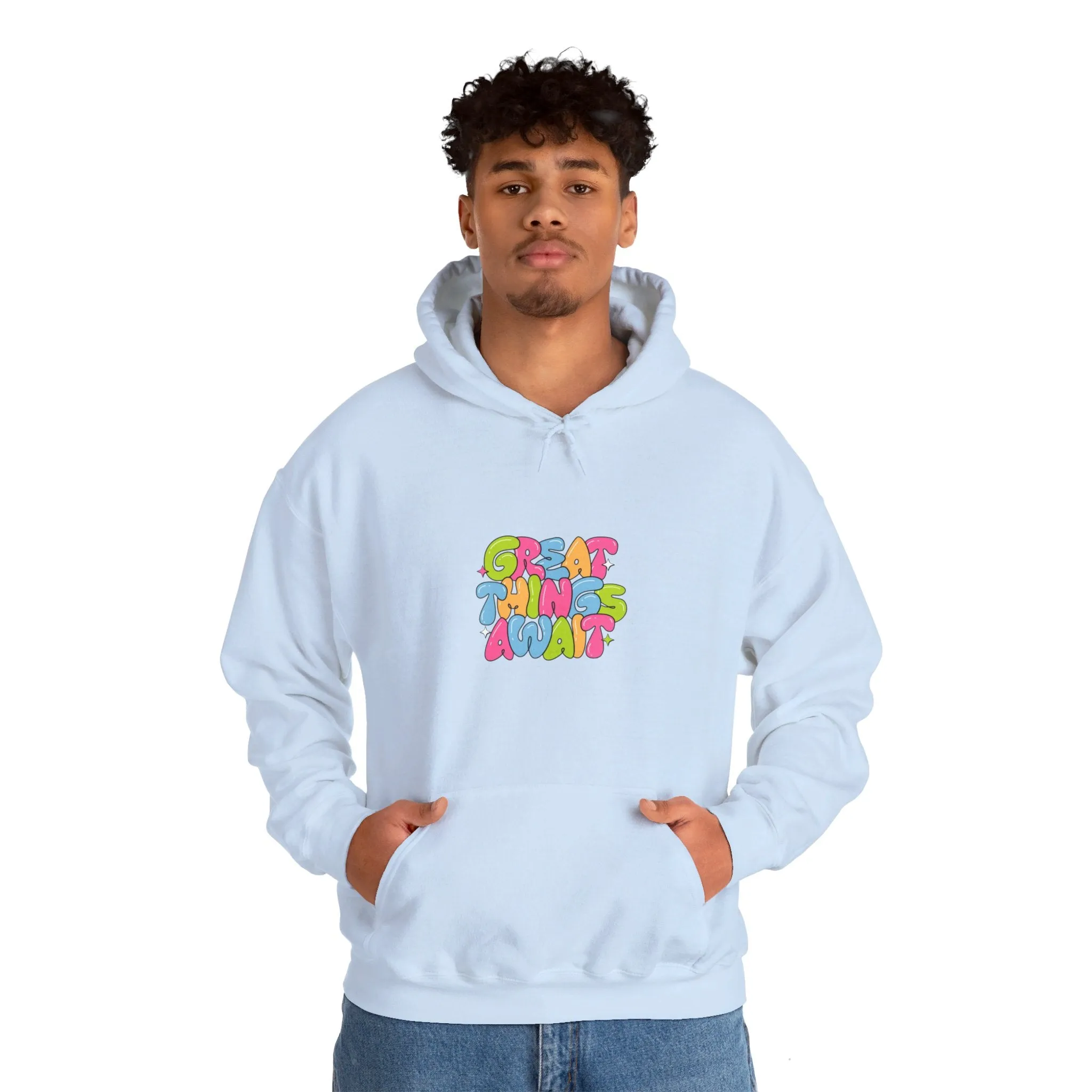 Cozy Optimism: Kay Chimba Great Things Await Hoodie