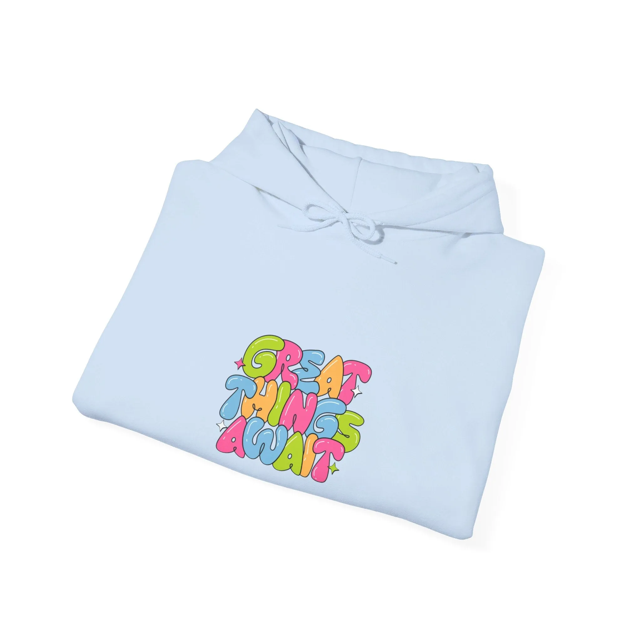 Cozy Optimism: Kay Chimba Great Things Await Hoodie