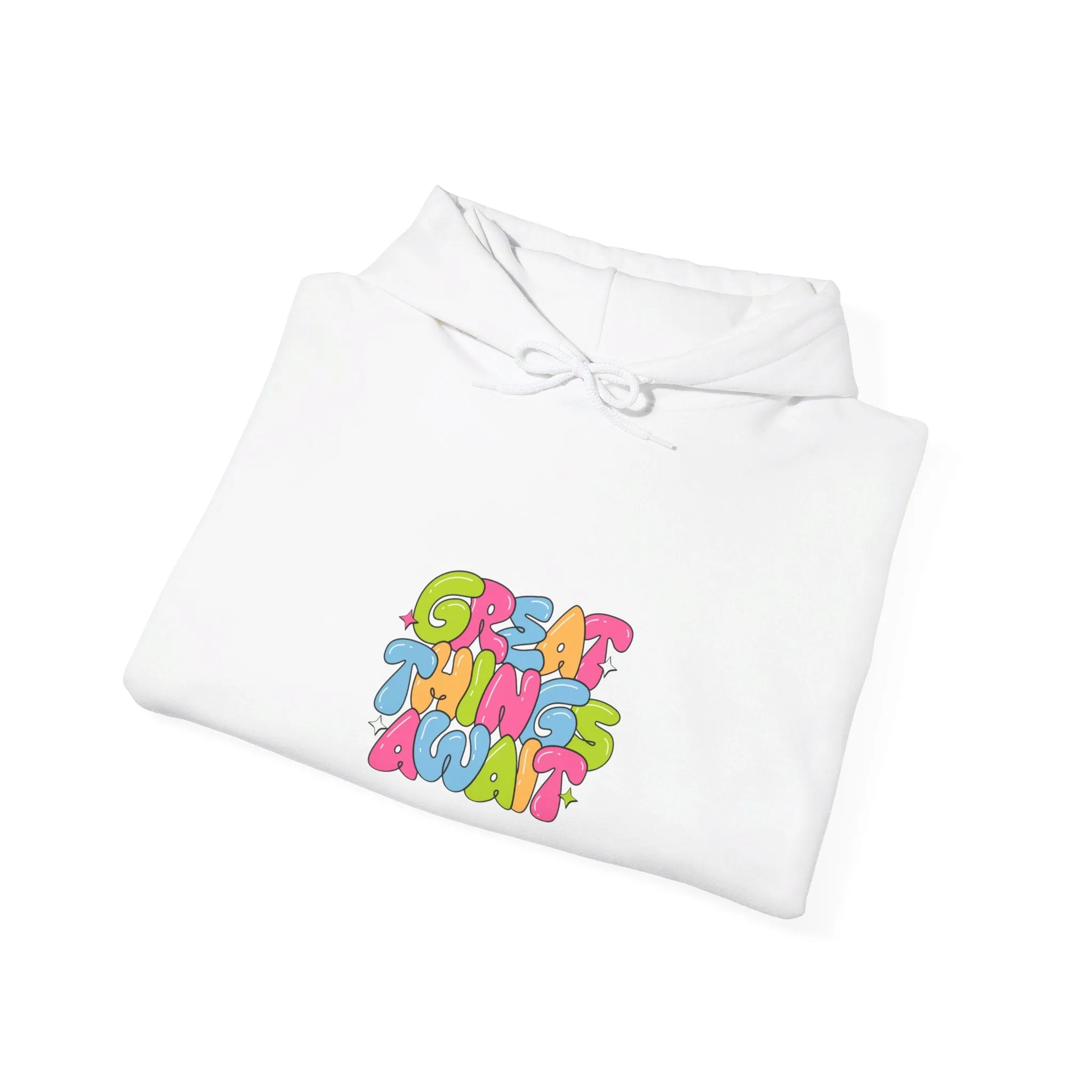 Cozy Optimism: Kay Chimba Great Things Await Hoodie