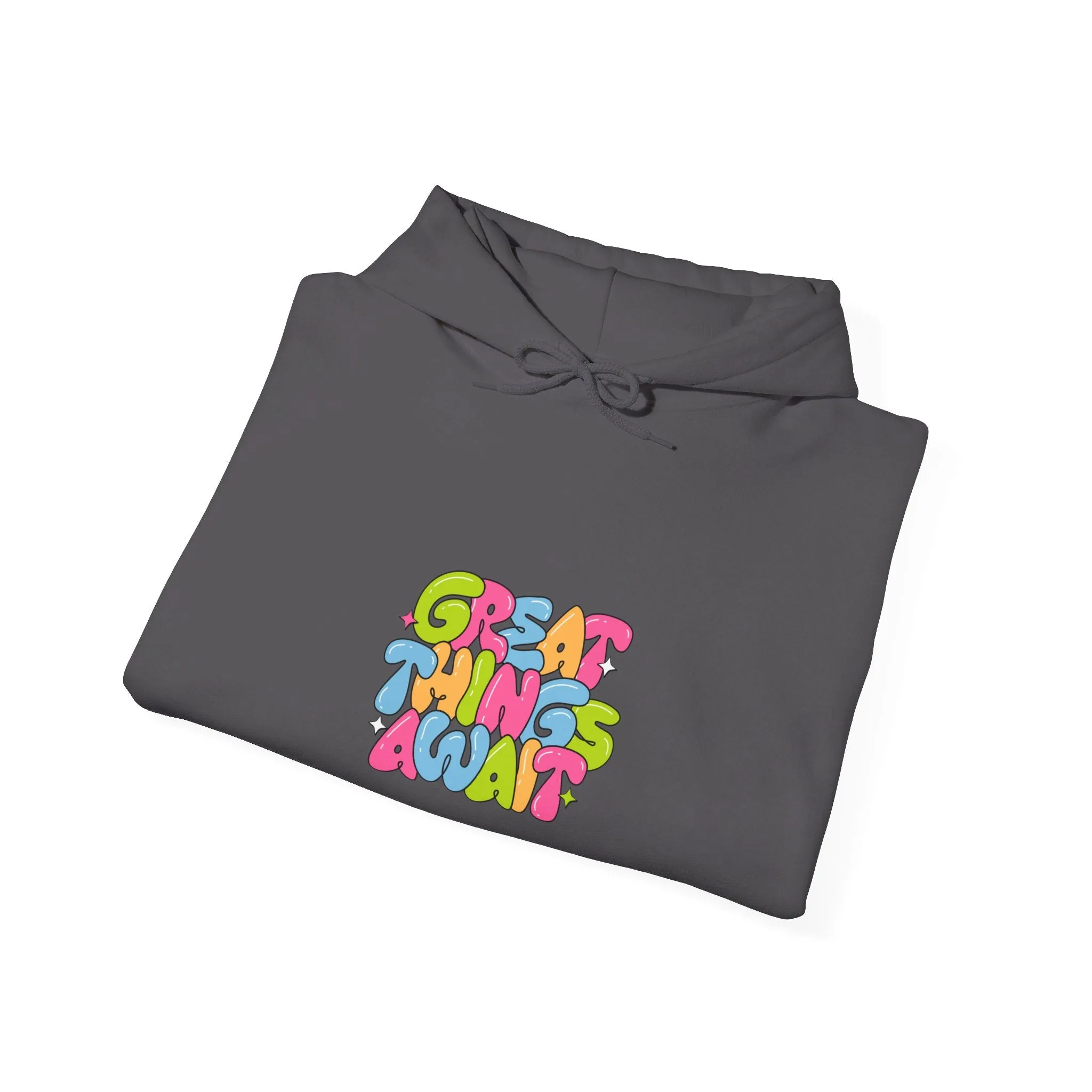 Cozy Optimism: Kay Chimba Great Things Await Hoodie
