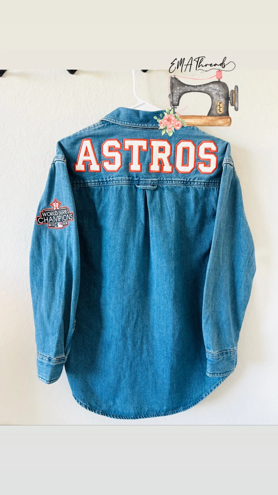 Custom Oversized Boyfriend  Jean Shirt