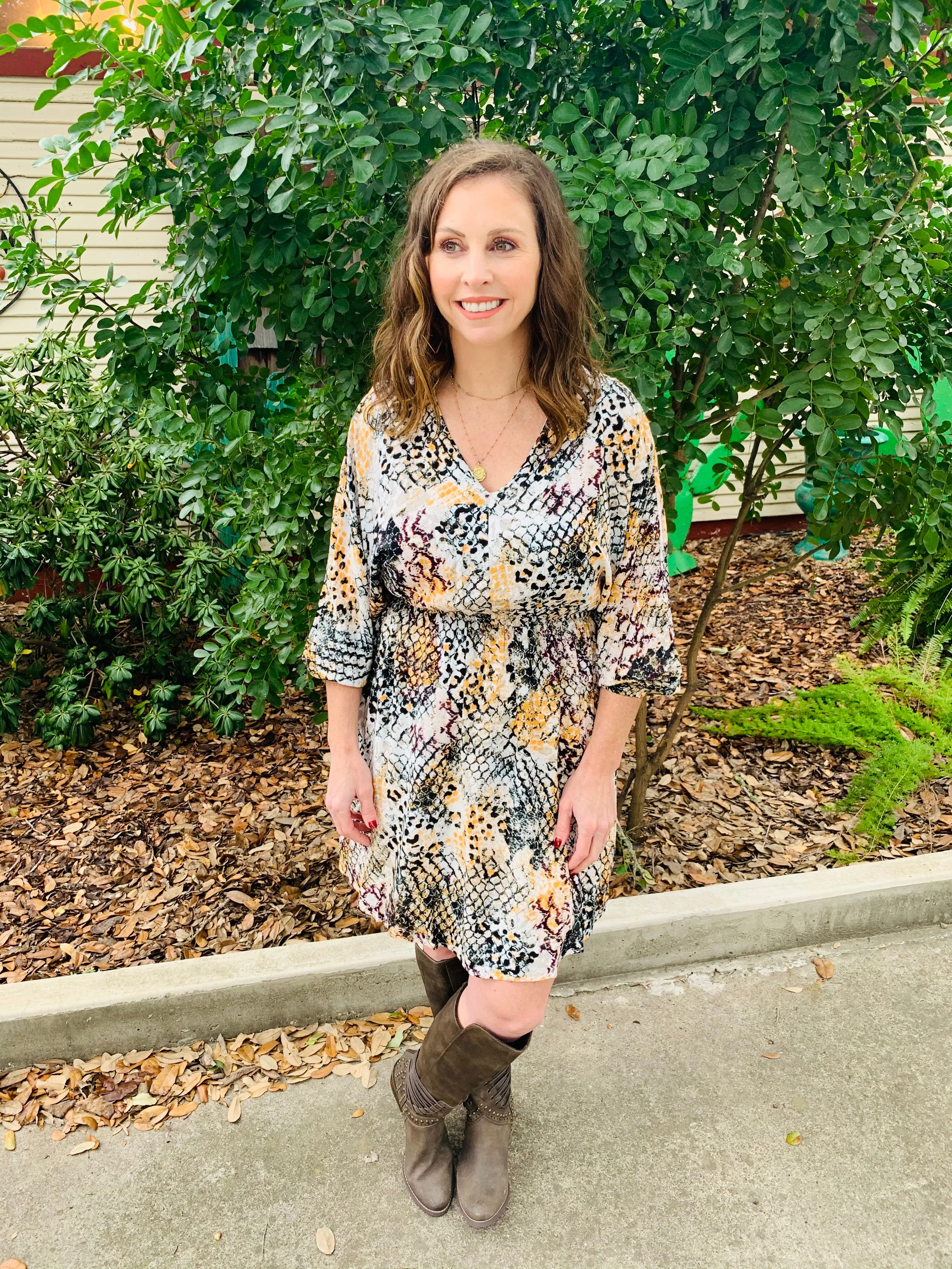 Fall Colored Dress