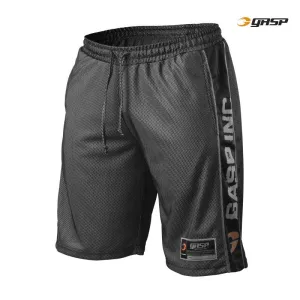 GASP NO1 MESH SHORTS (Black) - ملابس رياضية