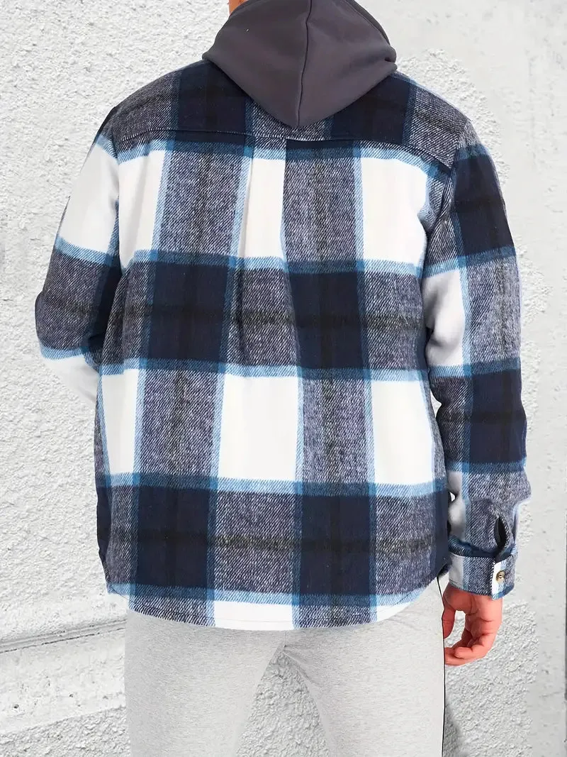 Geruit herenjack - Casual overhemdjack voor herfst & winter