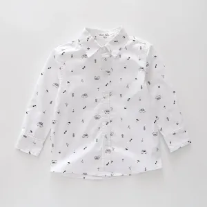 Holiday Vibes Collared Shirt