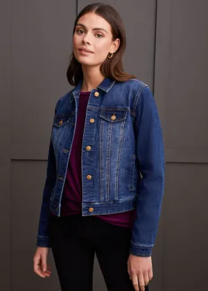 JACKET - CLASSIC DENIM JACKET WITH POCKETS