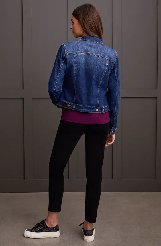 JACKET - CLASSIC DENIM JACKET WITH POCKETS