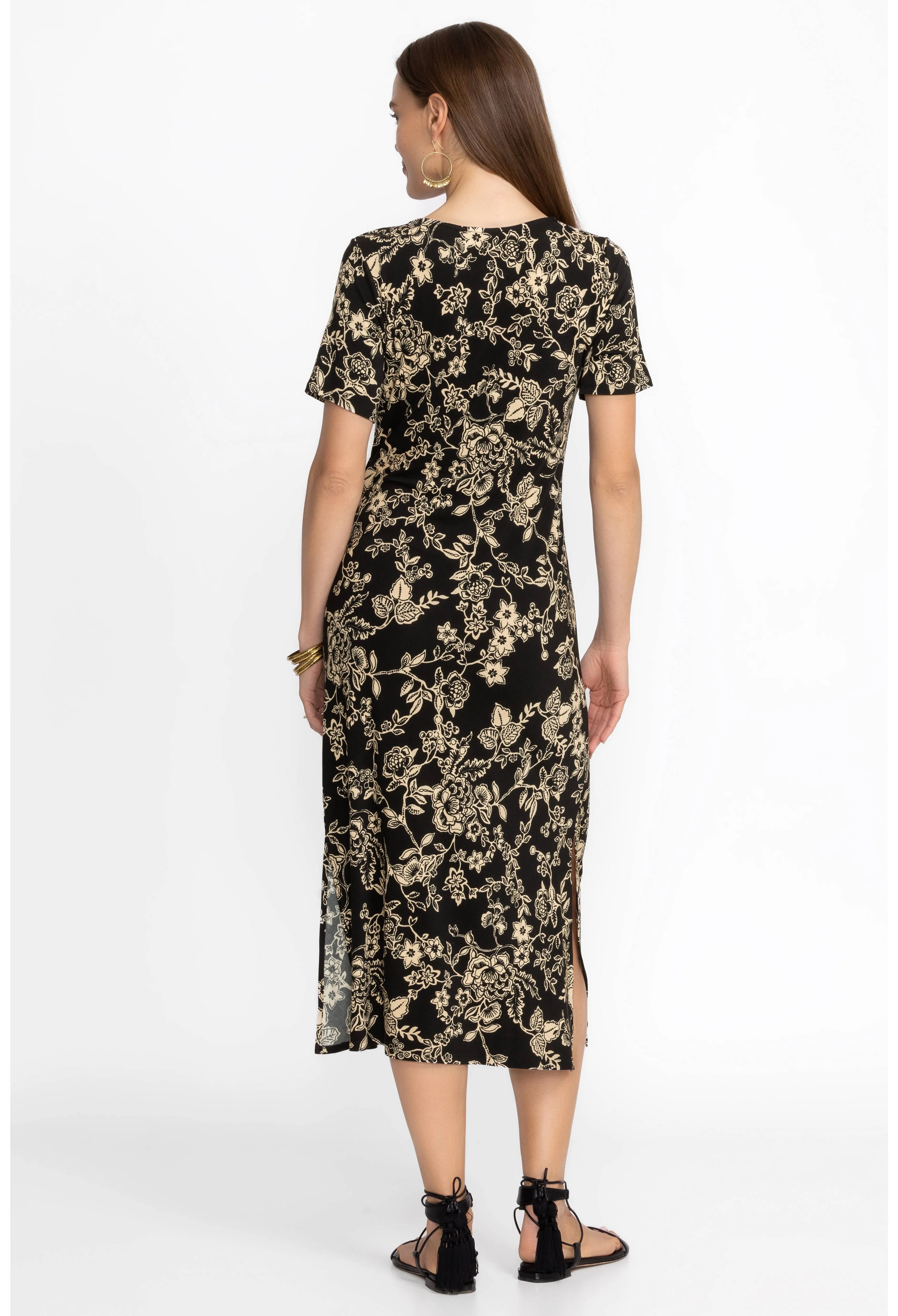 Johnny Was: The Janie Favorite Side Tie Knit Dress in Vassala