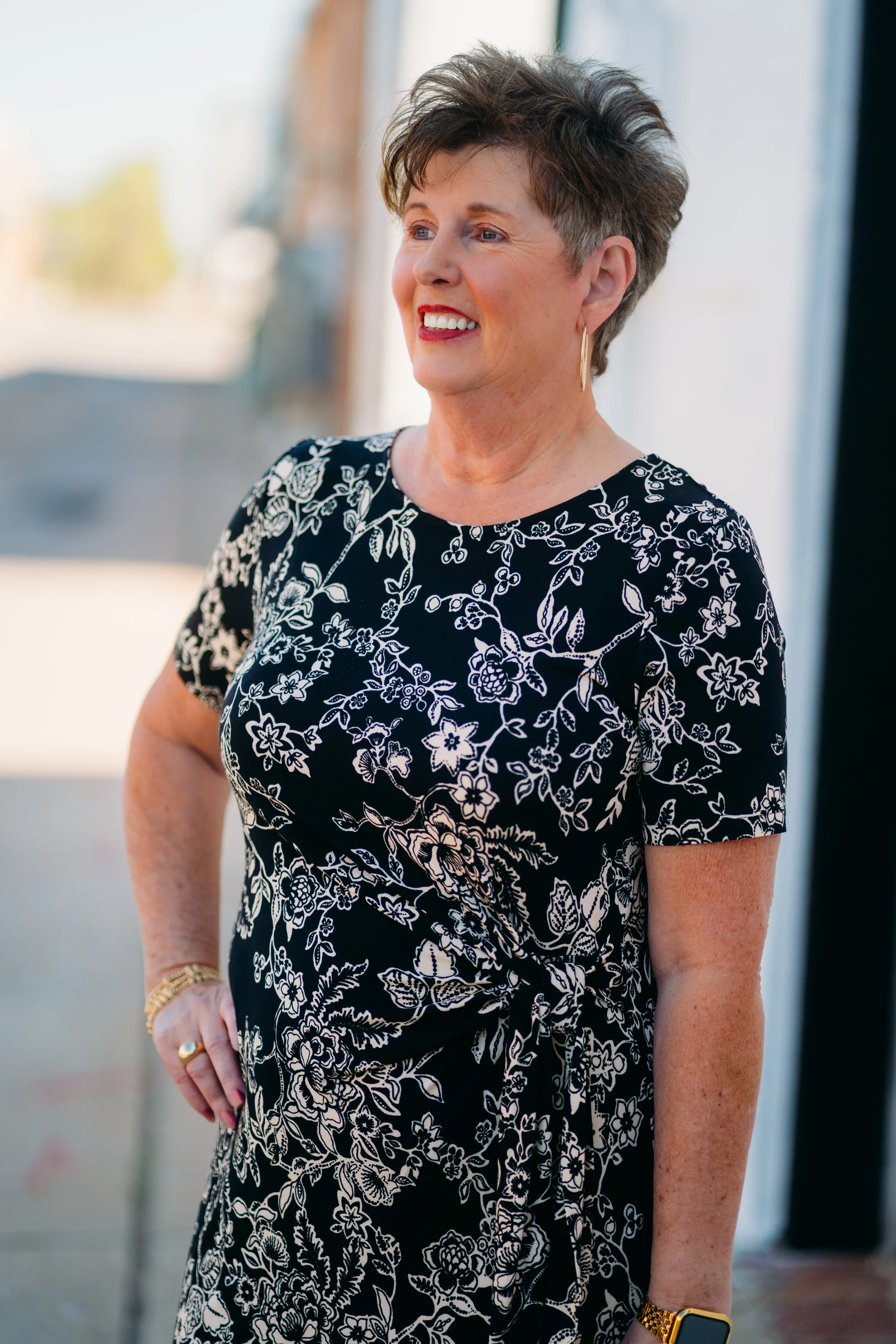Johnny Was: The Janie Favorite Side Tie Knit Dress in Vassala
