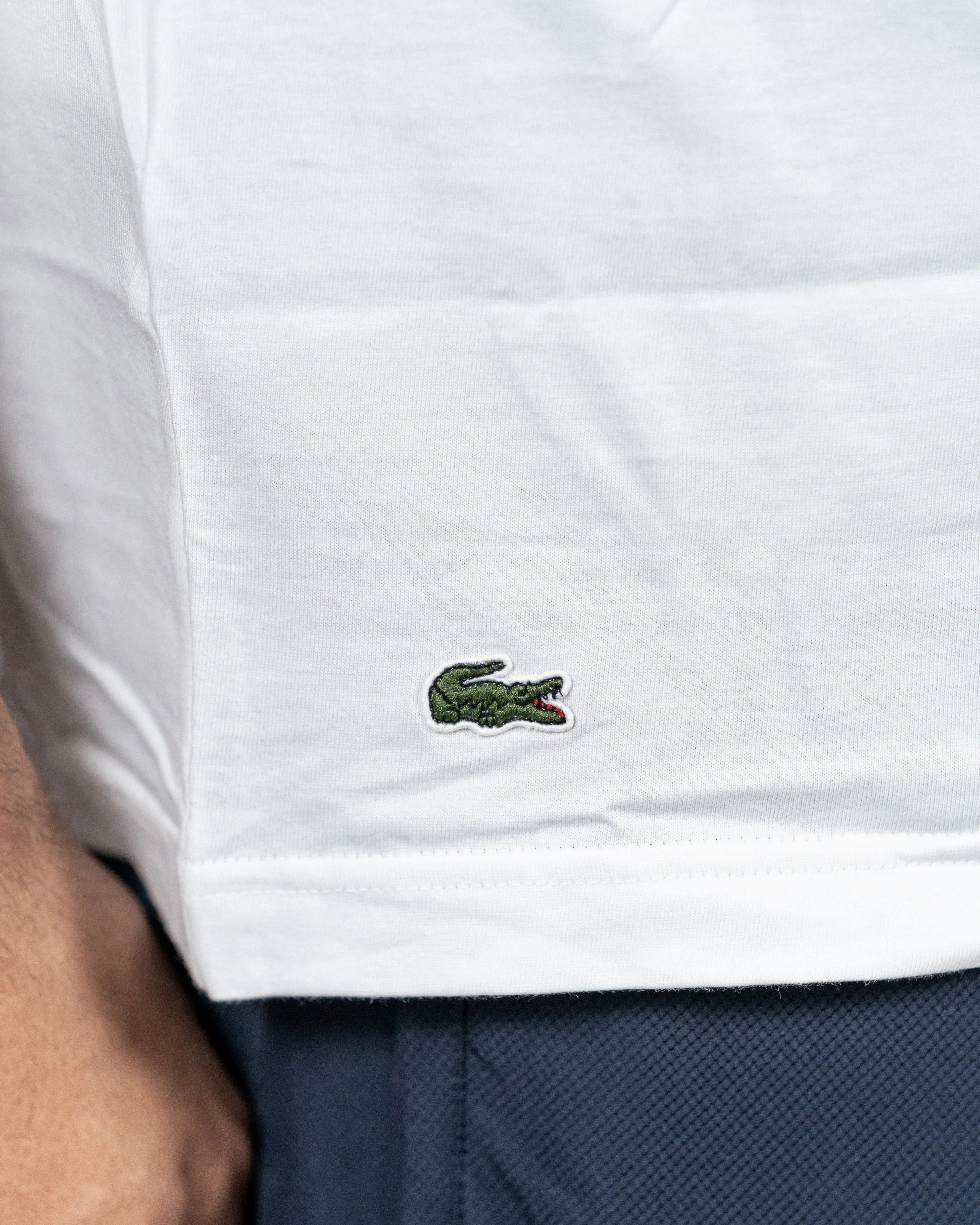Lacoste Herre T-shirt Hvid