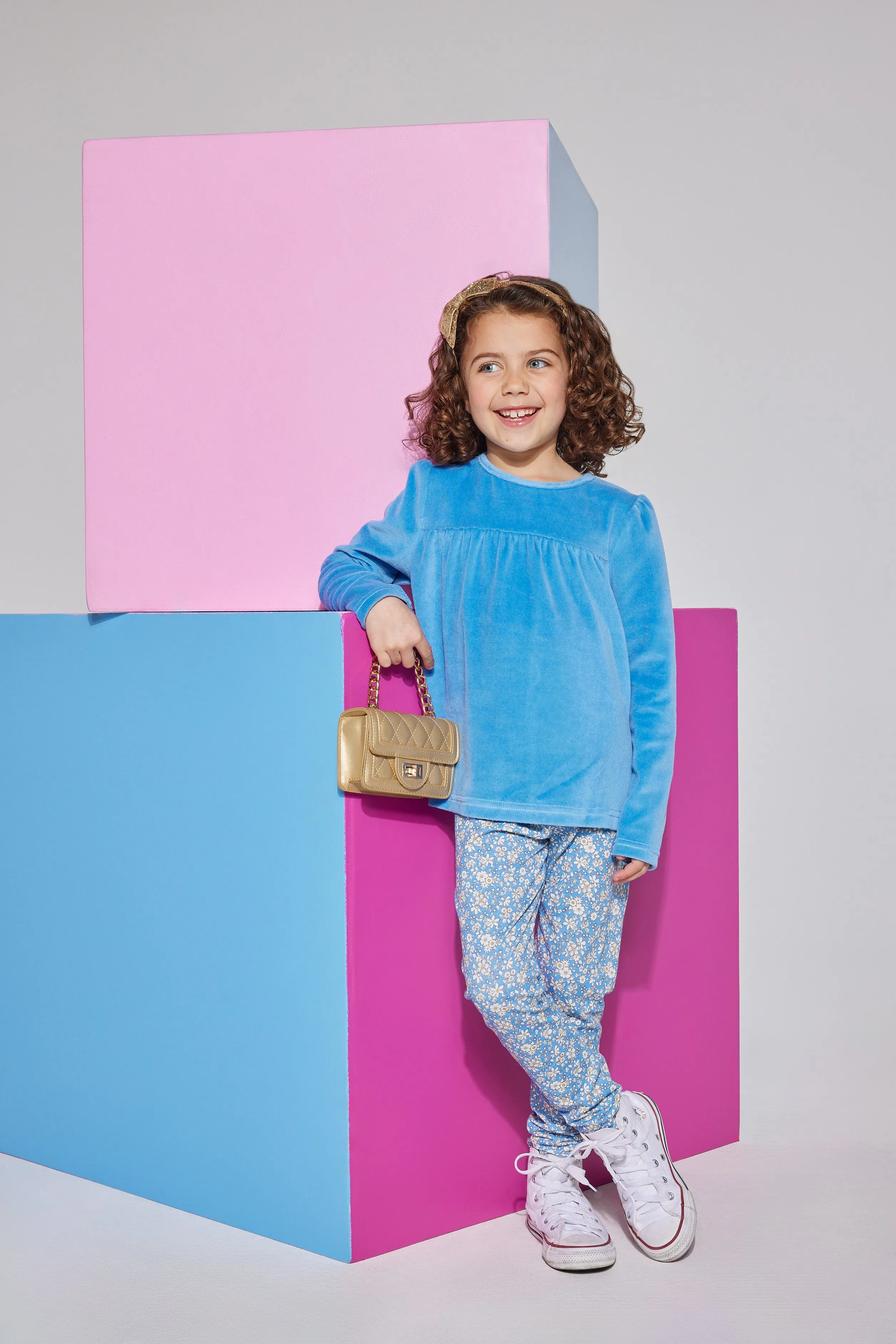 Leggings - Blue Roland Floral