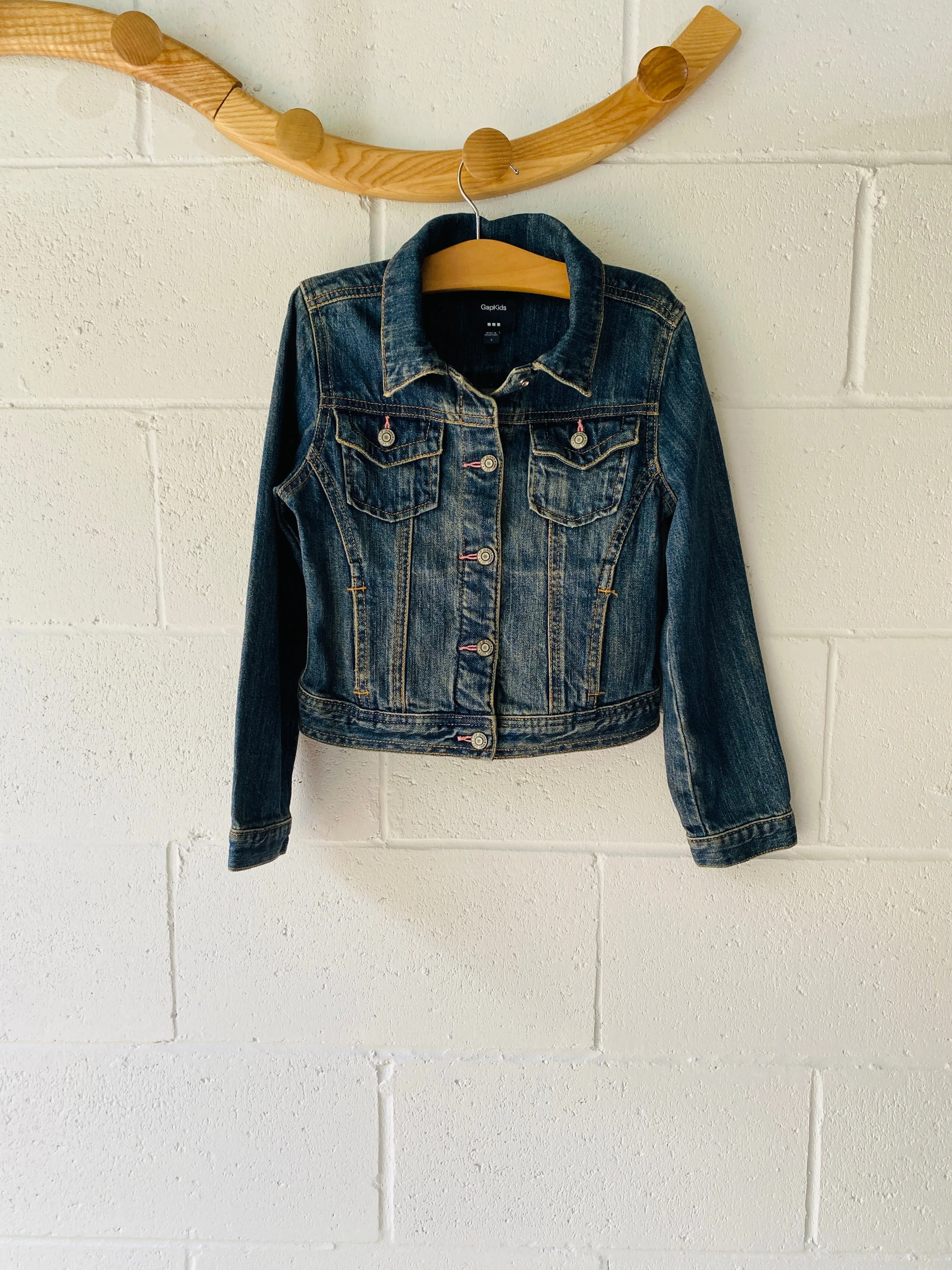 Medium Wash Denim Jacket, 6-7 years (SM)