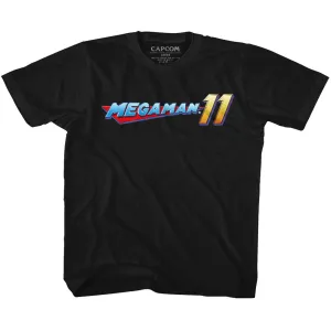 Mega Man Mega Logo Toddler T-Shirt
