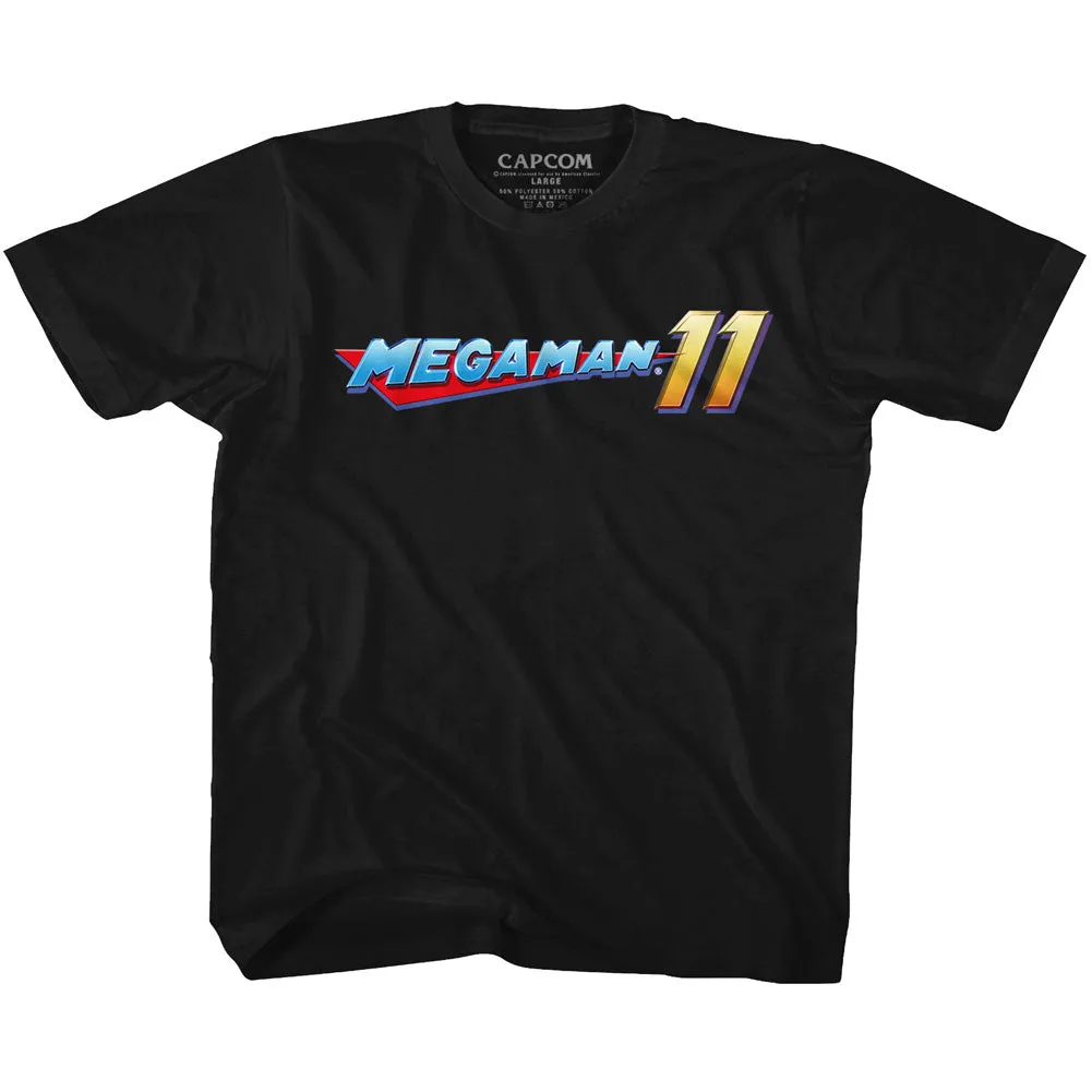 Mega Man Mega Logo Toddler T-Shirt