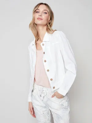 Michelle Linen Jacket