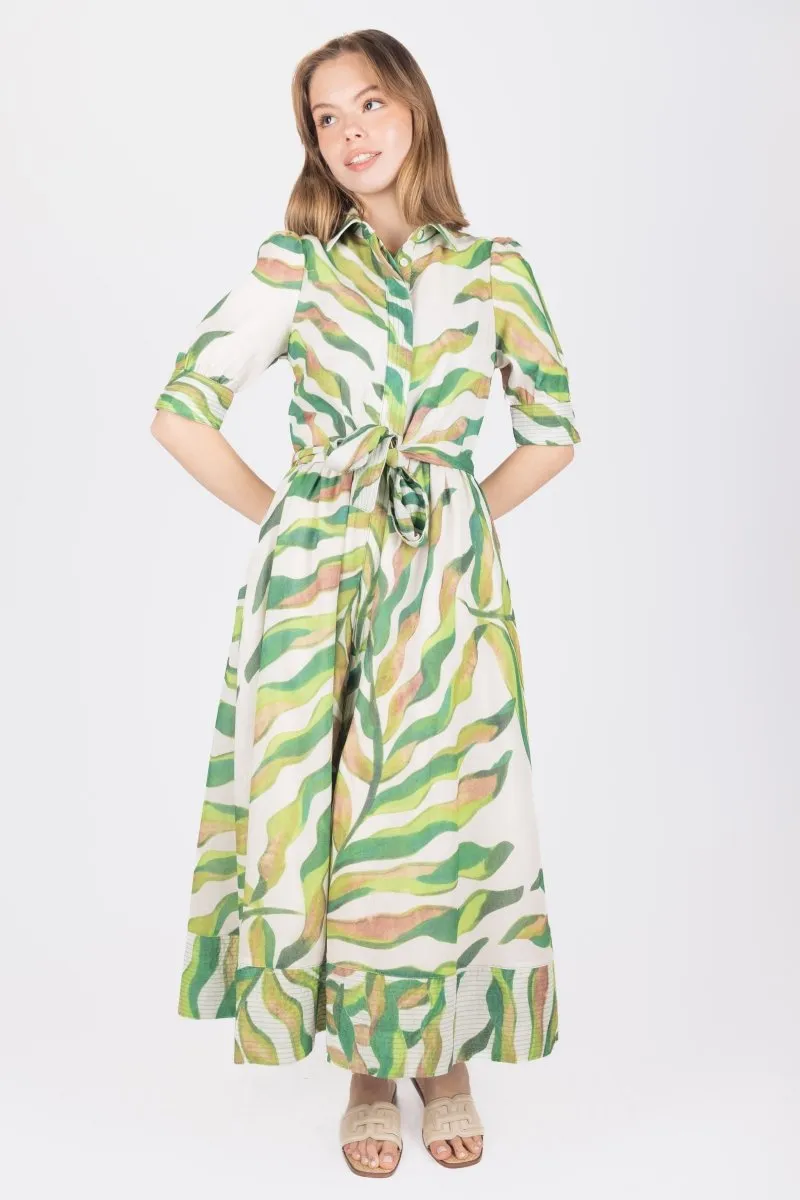 NAVA DRESS (GREEN)