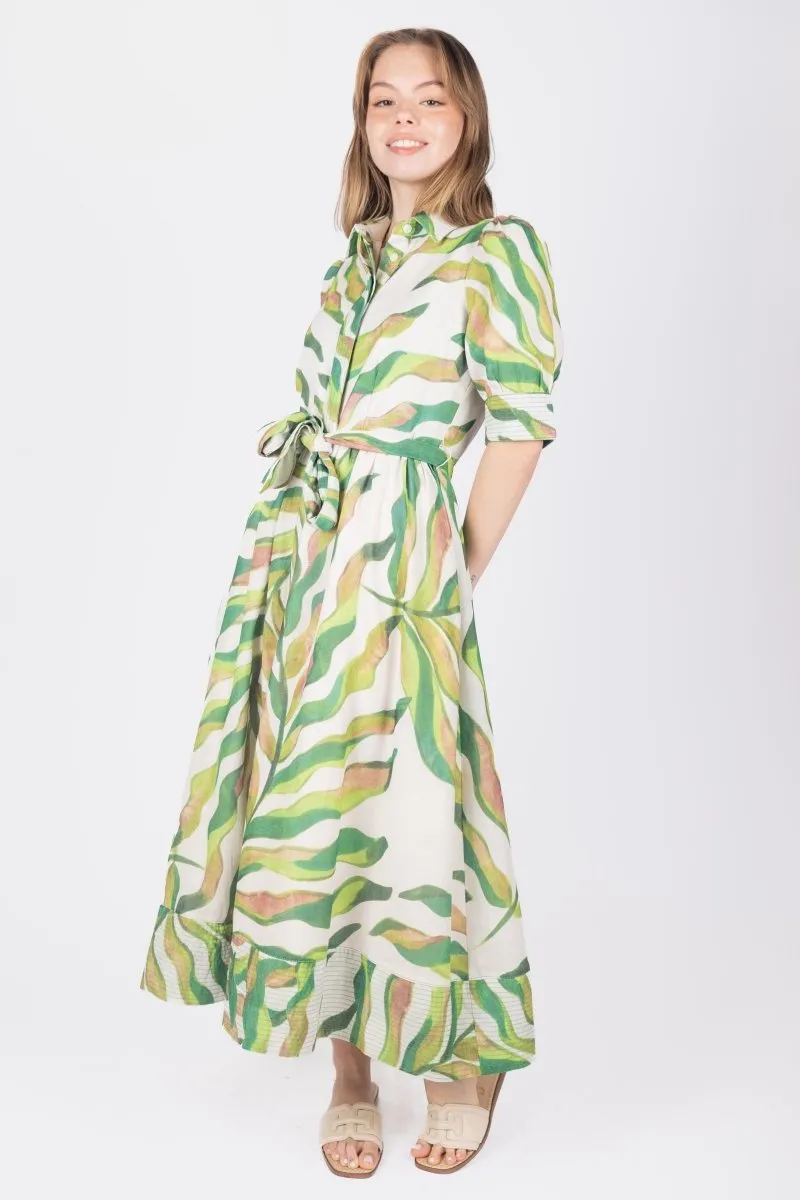 NAVA DRESS (GREEN)