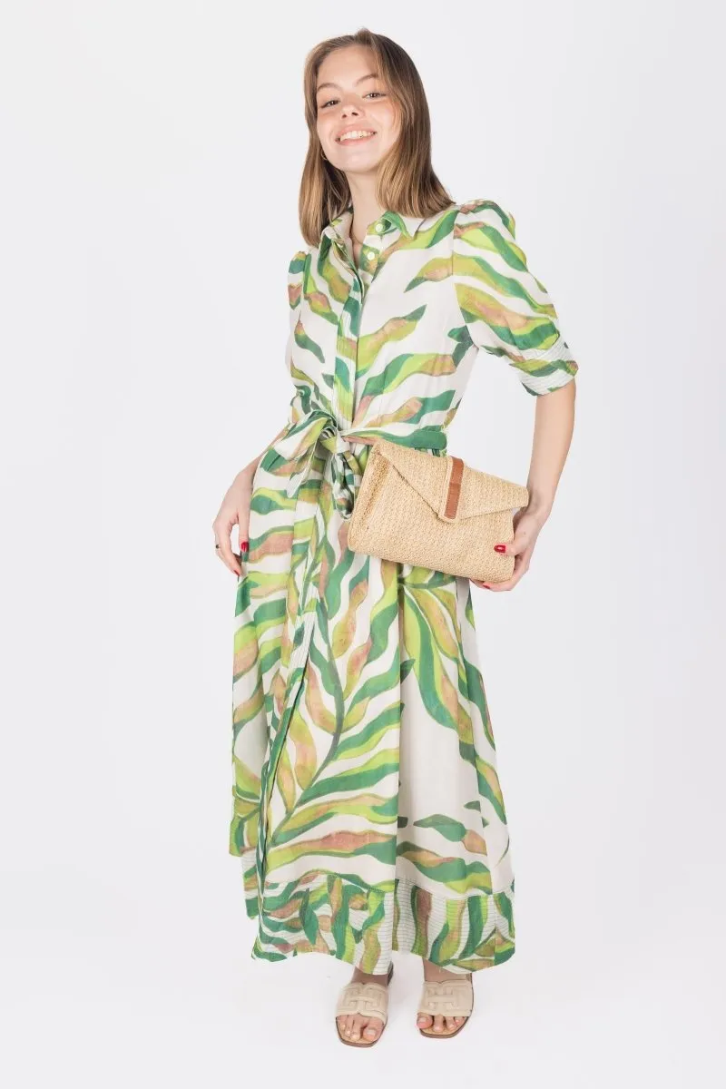 NAVA DRESS (GREEN)