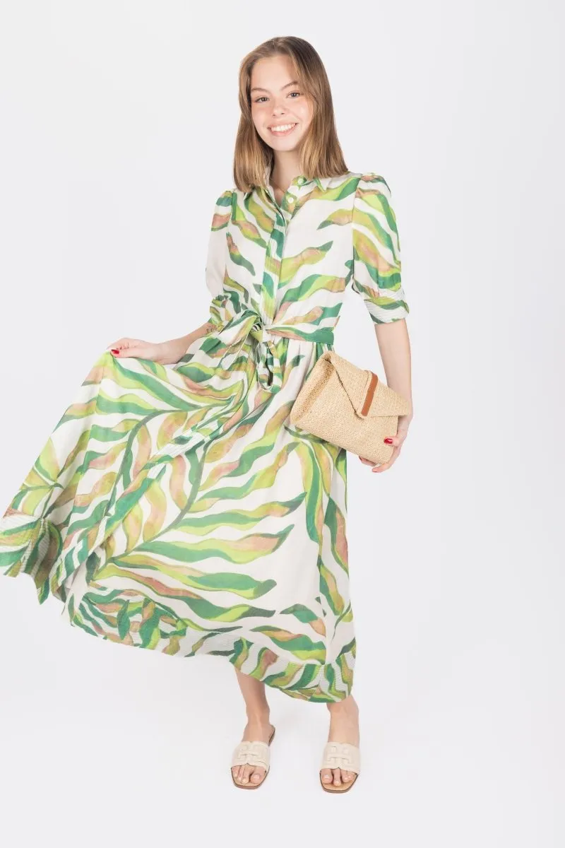 NAVA DRESS (GREEN)