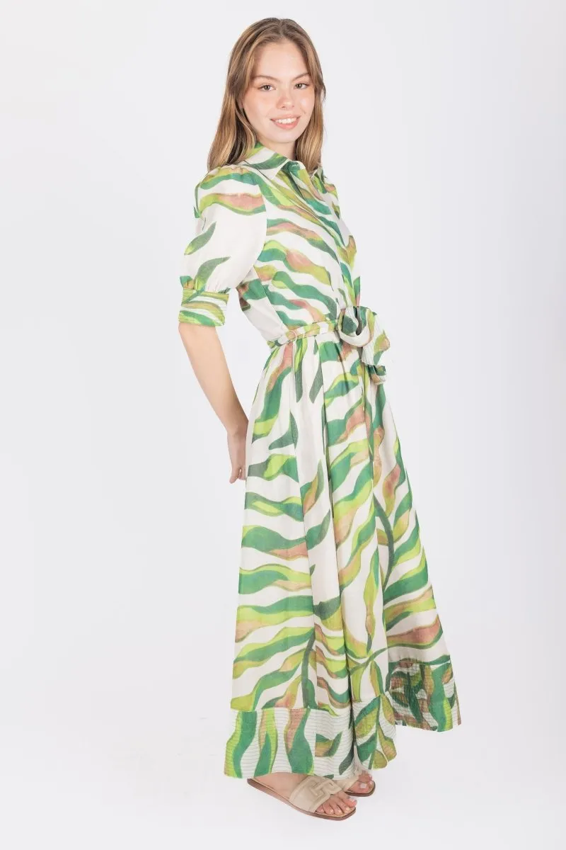 NAVA DRESS (GREEN)