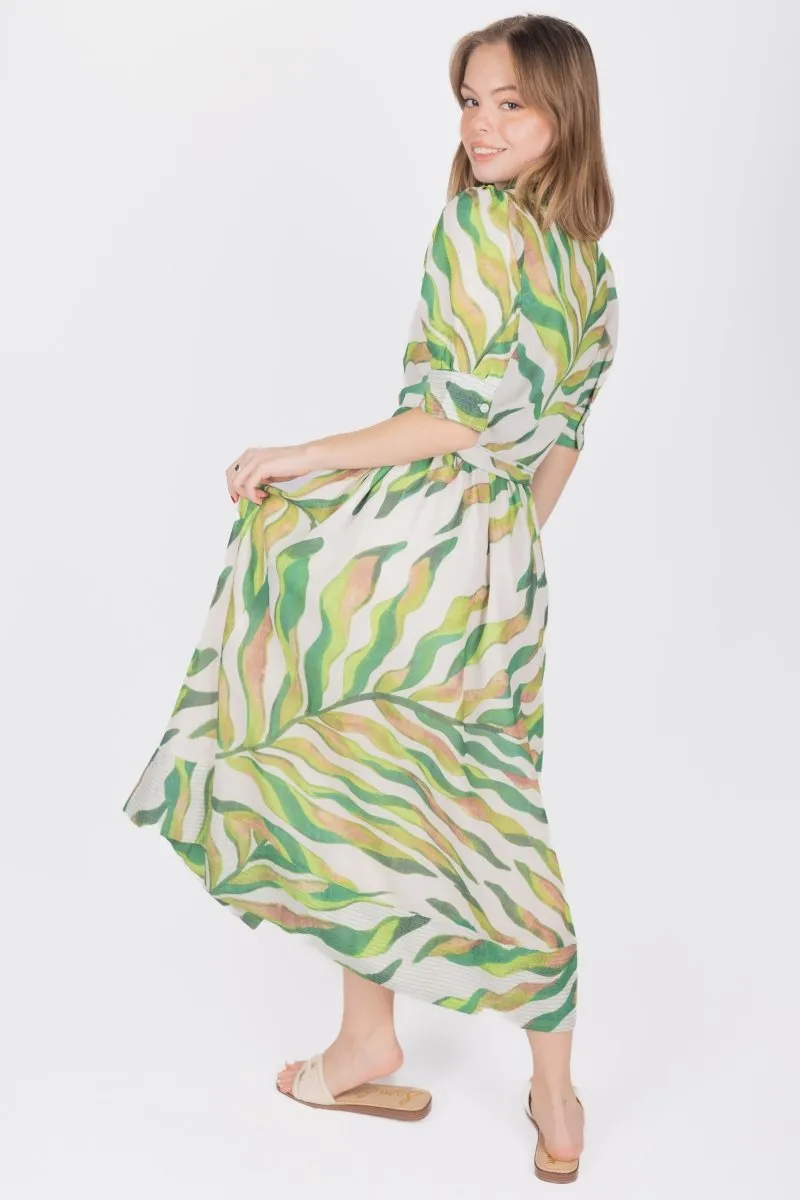 NAVA DRESS (GREEN)