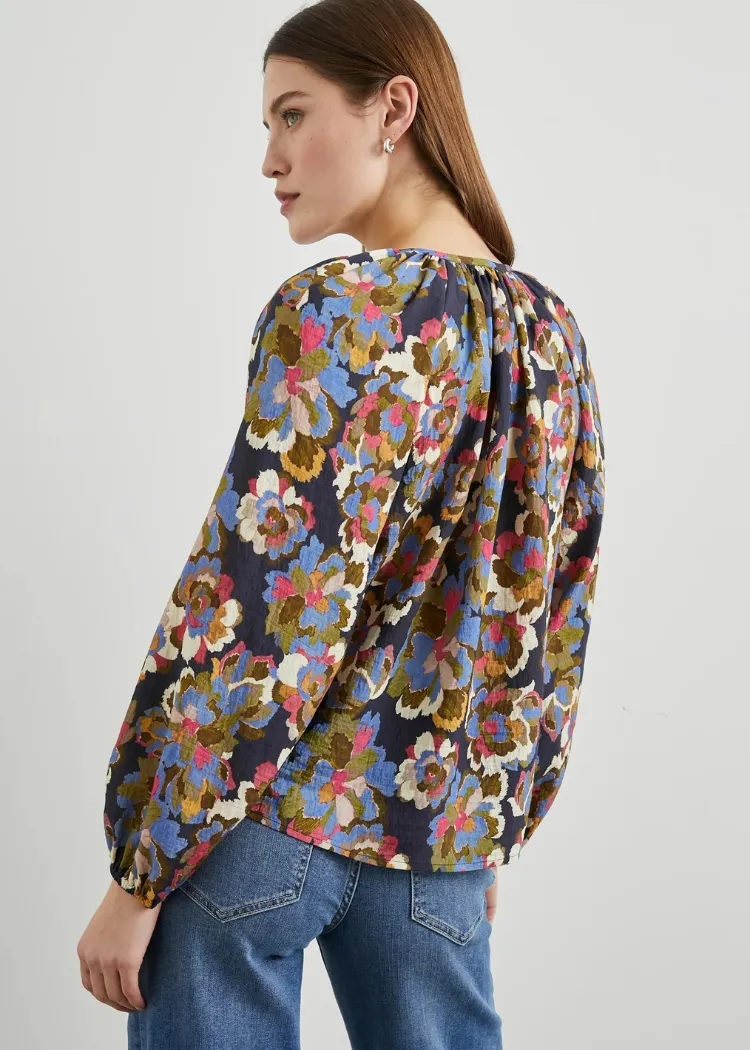 Rails Indi Top- Navy Wildflower