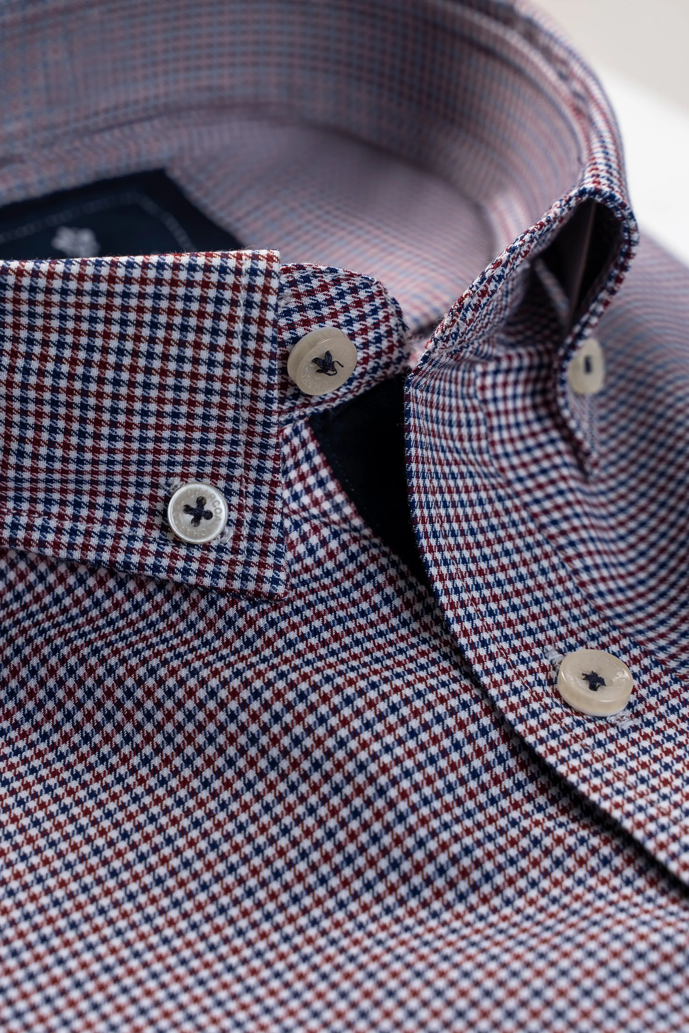 SEMI FORMAL SHIRT NAVY MAROON