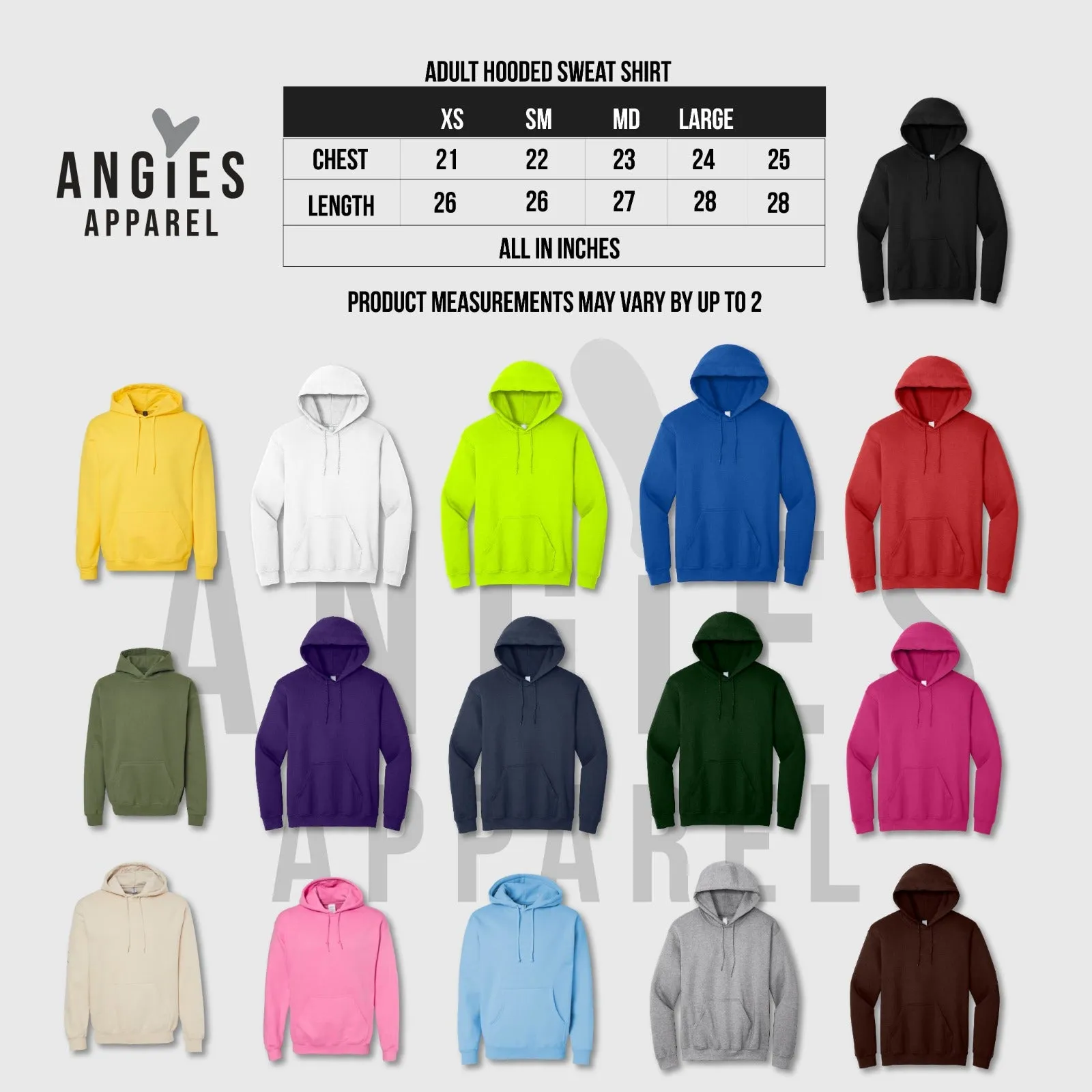 Soy Líder, Valiente e Inteligente Hoodie - Plus Size