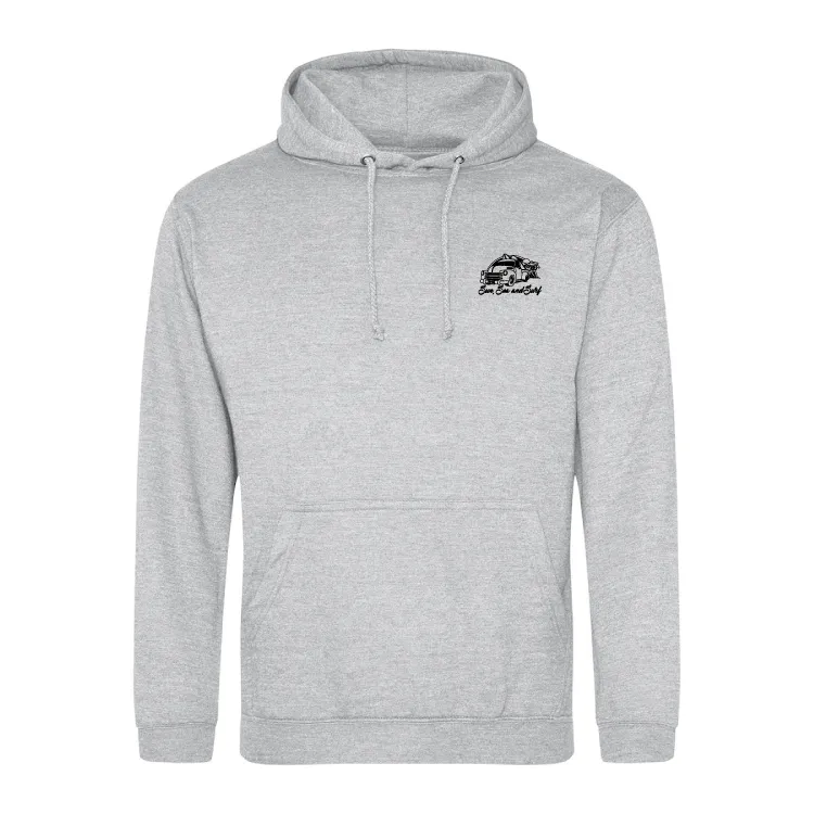 Sun, Sea, and Surf Surfing Themed Hoody