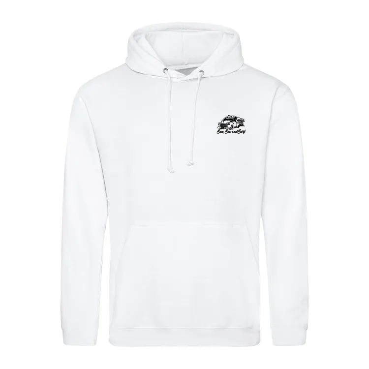 Sun, Sea, and Surf Surfing Themed Hoody