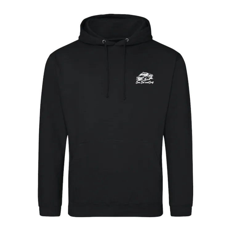 Sun, Sea, and Surf Surfing Themed Hoody