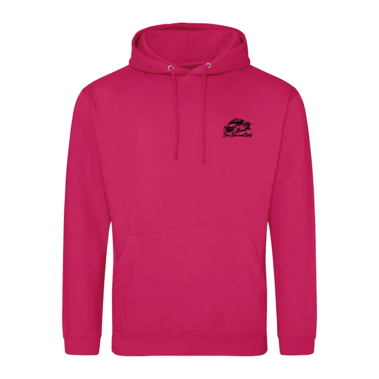 Sun, Sea, and Surf Surfing Themed Hoody