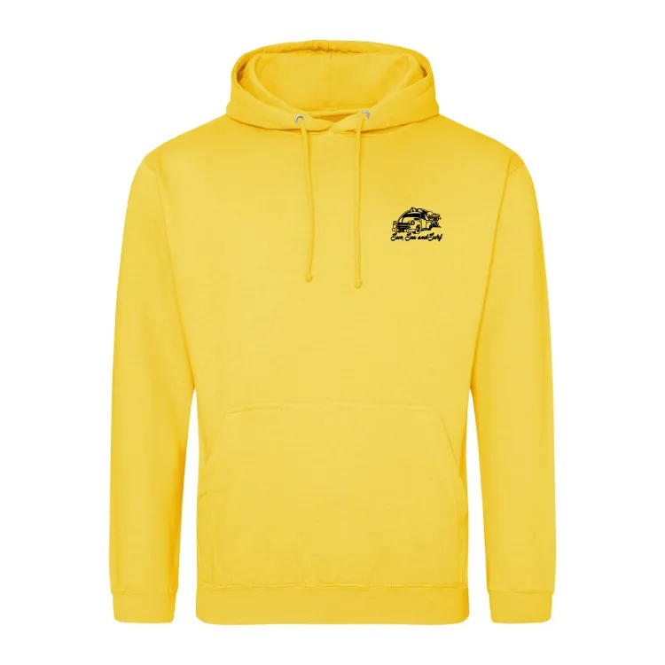 Sun, Sea, and Surf Surfing Themed Hoody