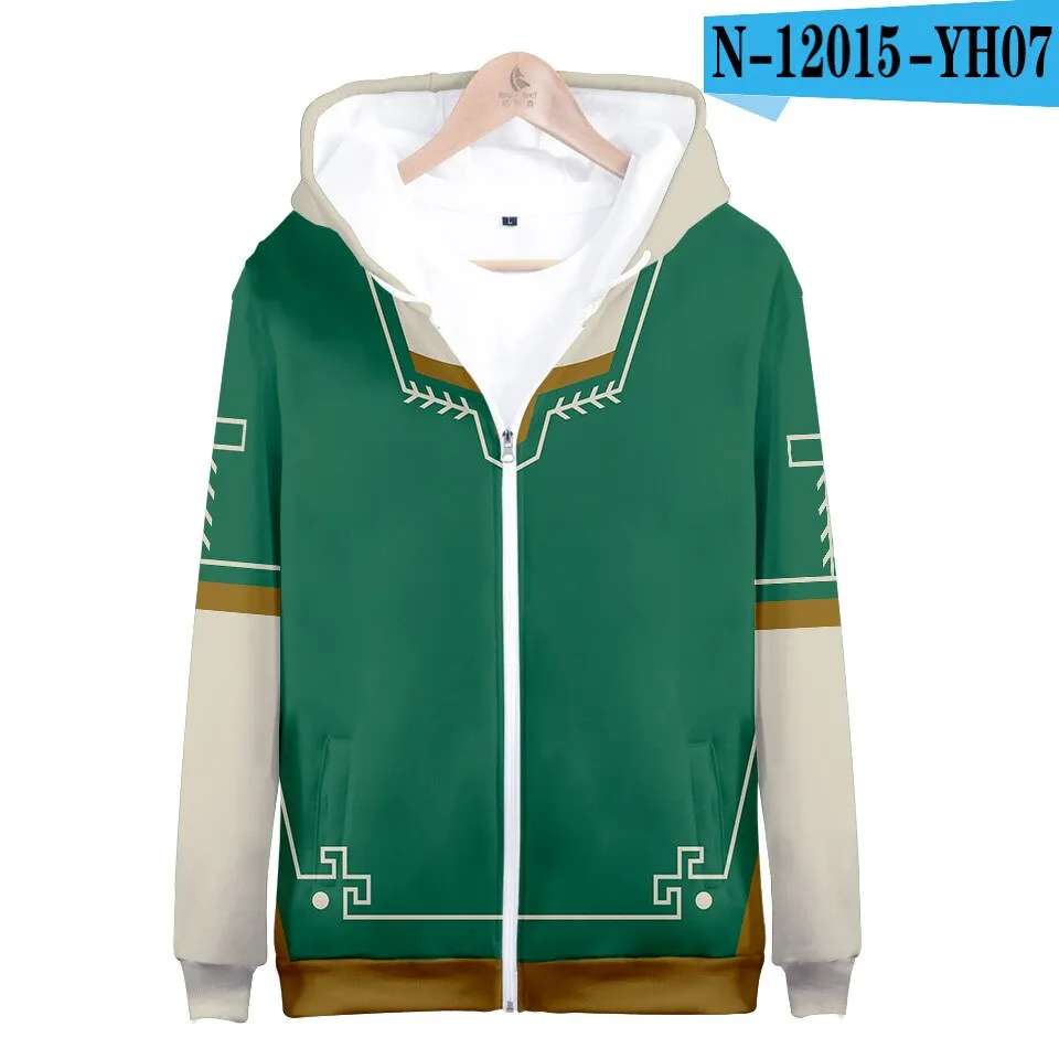 The Legend of Zelda 3D Printed Hoodie Sweatshirt Boys Girls Casual Outerwear Jacket Coat Teen Clothes